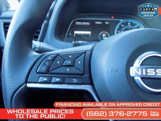 used 2023 Nissan Leaf car, priced at $16,999