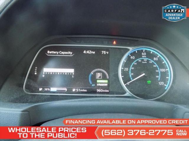 used 2023 Nissan Leaf car, priced at $16,999