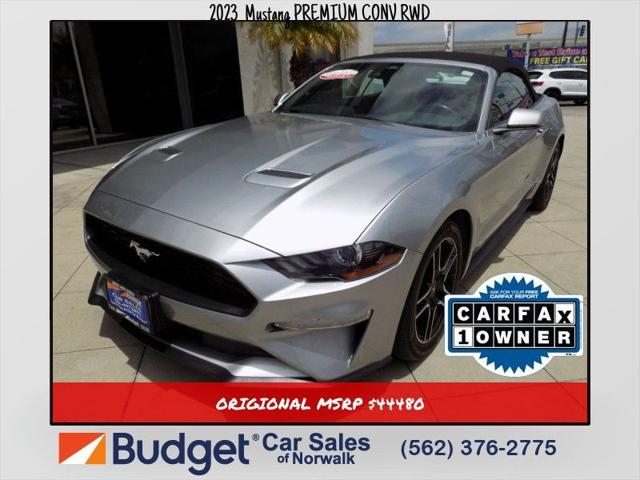 used 2023 Ford Mustang car, priced at $28,999