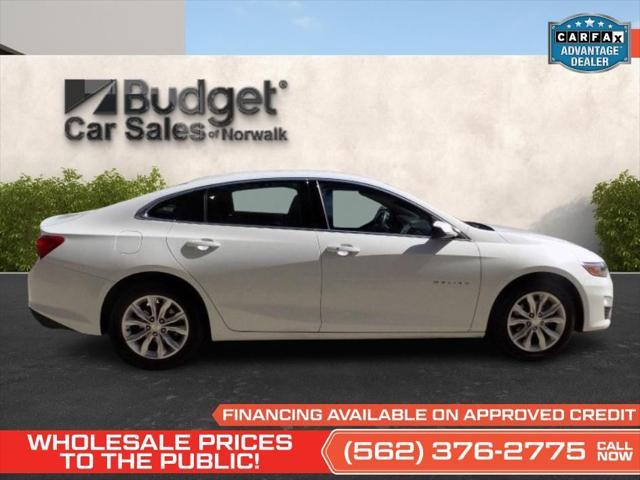 used 2023 Chevrolet Malibu car, priced at $18,500