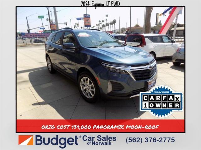 used 2024 Chevrolet Equinox car, priced at $28,999