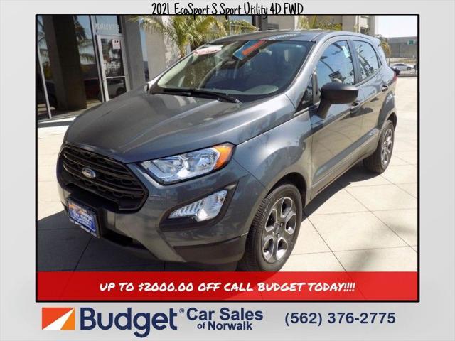 used 2021 Ford EcoSport car, priced at $17,499