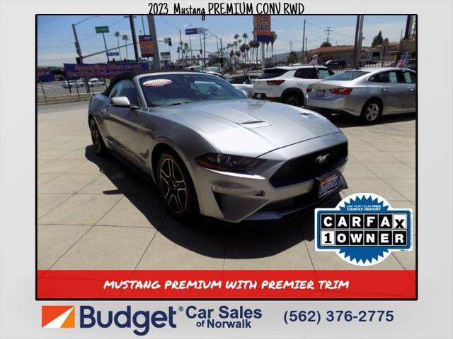 used 2023 Ford Mustang car, priced at $28,499