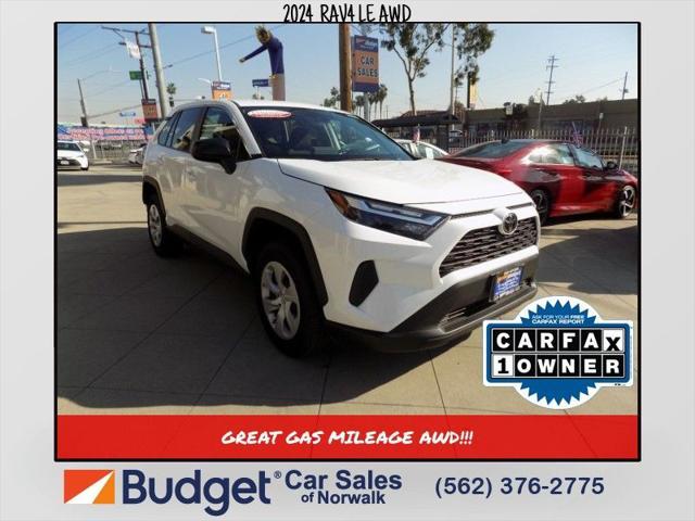 used 2024 Toyota RAV4 car, priced at $29,799