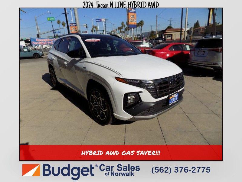 used 2024 Hyundai TUCSON Hybrid car, priced at $30,999