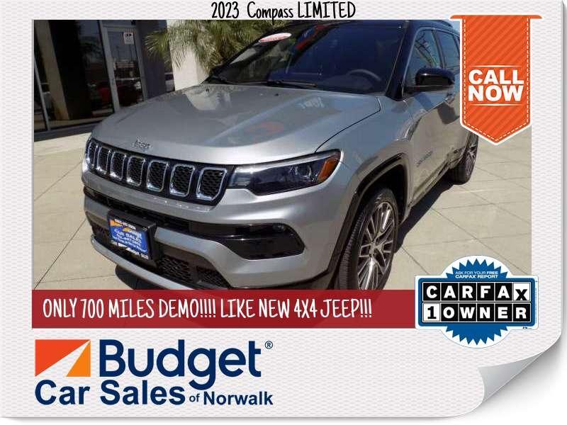 used 2023 Jeep Compass car, priced at $31,999