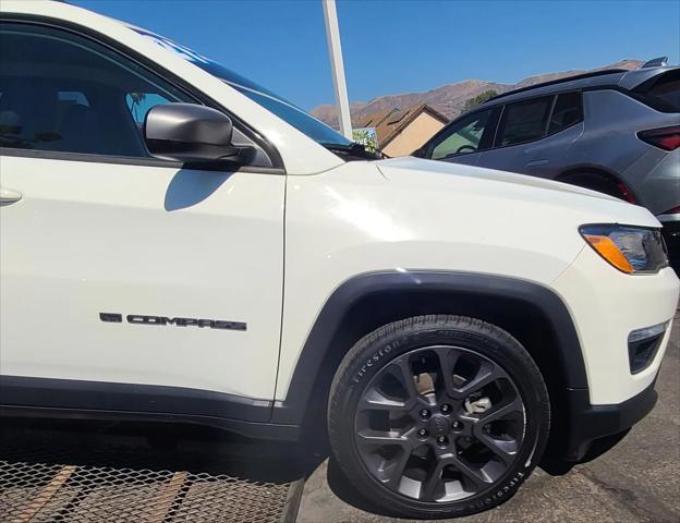 used 2021 Jeep Compass car, priced at $17,500