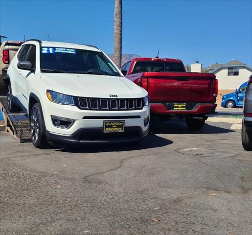 used 2021 Jeep Compass car, priced at $17,500