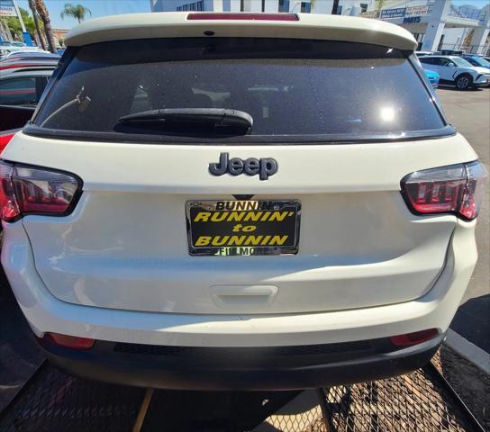 used 2021 Jeep Compass car, priced at $17,500