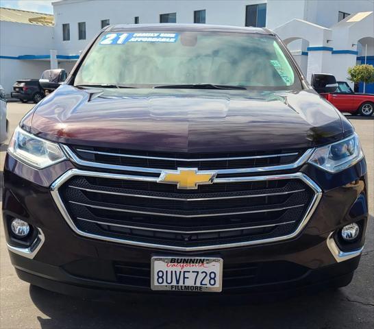 used 2021 Chevrolet Traverse car, priced at $25,500