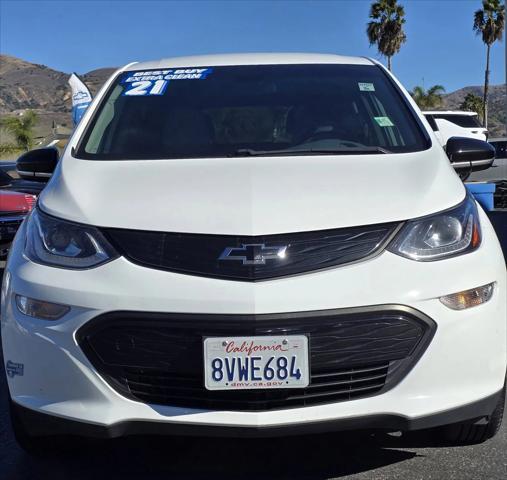 used 2021 Chevrolet Bolt EV car, priced at $14,805