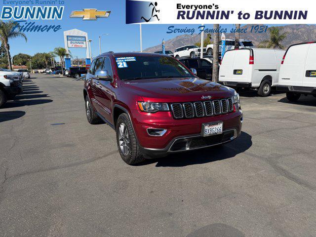 used 2021 Jeep Grand Cherokee car, priced at $24,805