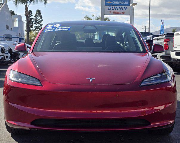 used 2024 Tesla Model 3 car, priced at $33,805