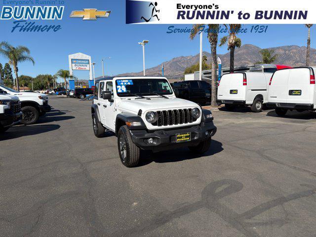 used 2024 Jeep Wrangler car, priced at $33,805