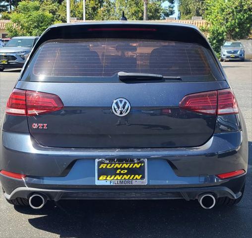 used 2020 Volkswagen Golf GTI car, priced at $19,500