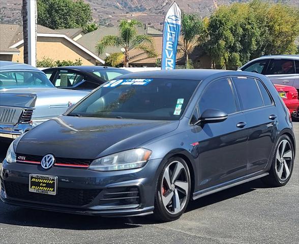 used 2020 Volkswagen Golf GTI car, priced at $19,500