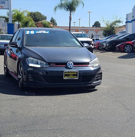 used 2020 Volkswagen Golf GTI car, priced at $19,500