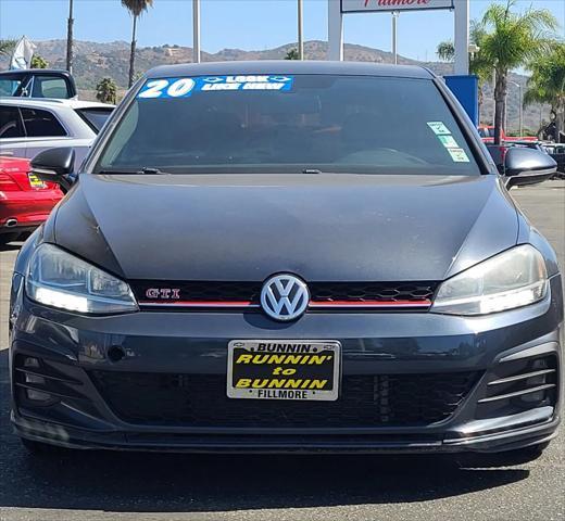 used 2020 Volkswagen Golf GTI car, priced at $19,500