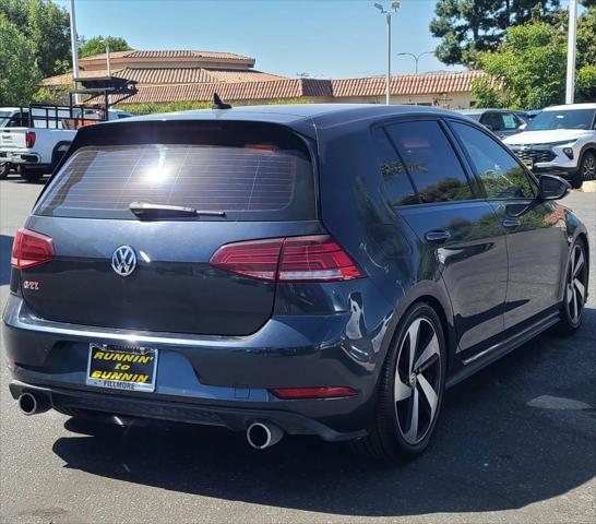 used 2020 Volkswagen Golf GTI car, priced at $19,500