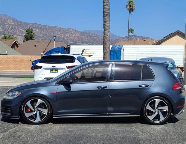 used 2020 Volkswagen Golf GTI car, priced at $19,500