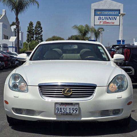 used 2002 Lexus SC 430 car, priced at $23,500
