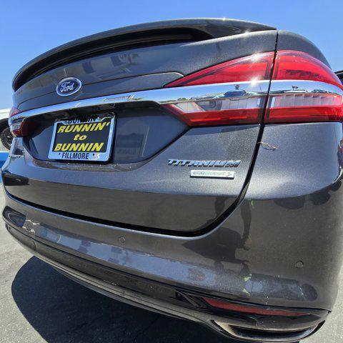 used 2017 Ford Fusion car, priced at $12,805