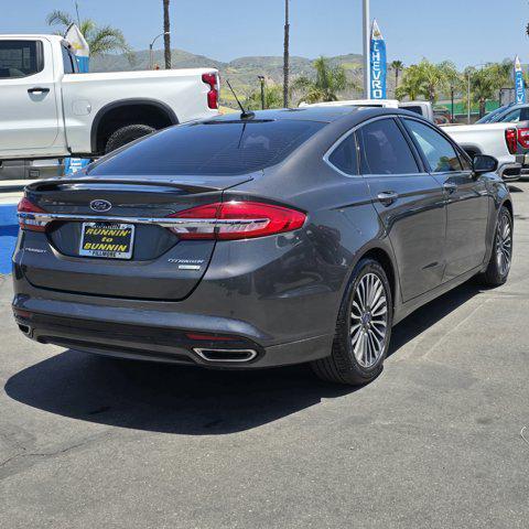 used 2017 Ford Fusion car, priced at $12,805