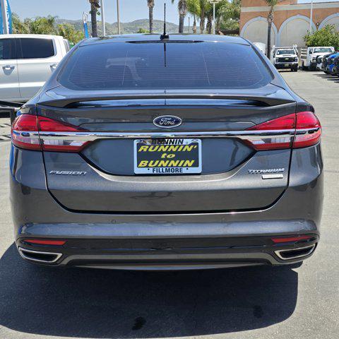 used 2017 Ford Fusion car, priced at $12,805