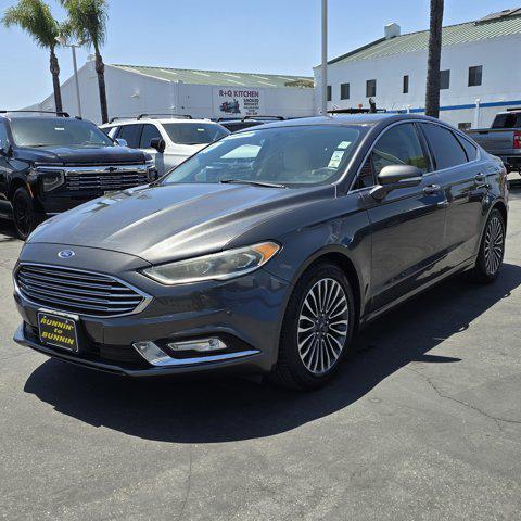 used 2017 Ford Fusion car, priced at $12,805
