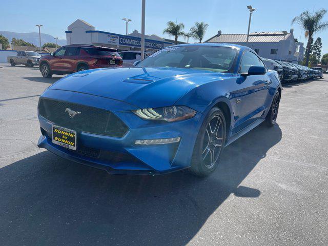 used 2021 Ford Mustang car, priced at $33,805