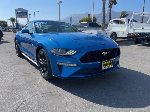 used 2021 Ford Mustang car, priced at $33,805