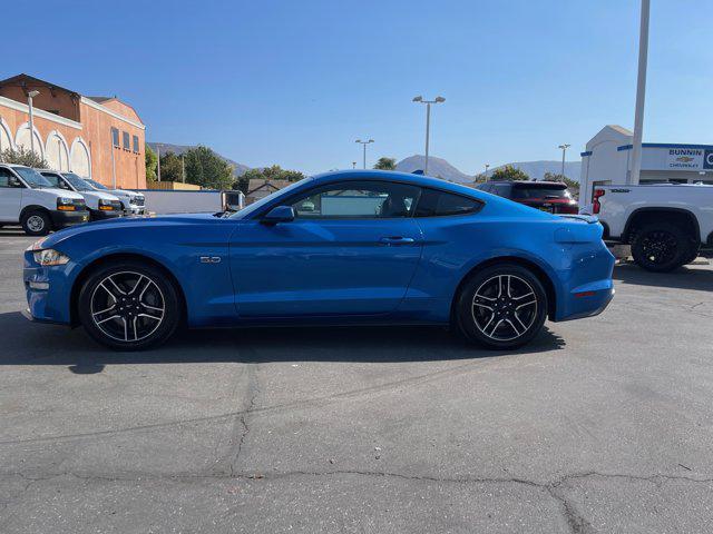 used 2021 Ford Mustang car, priced at $33,805