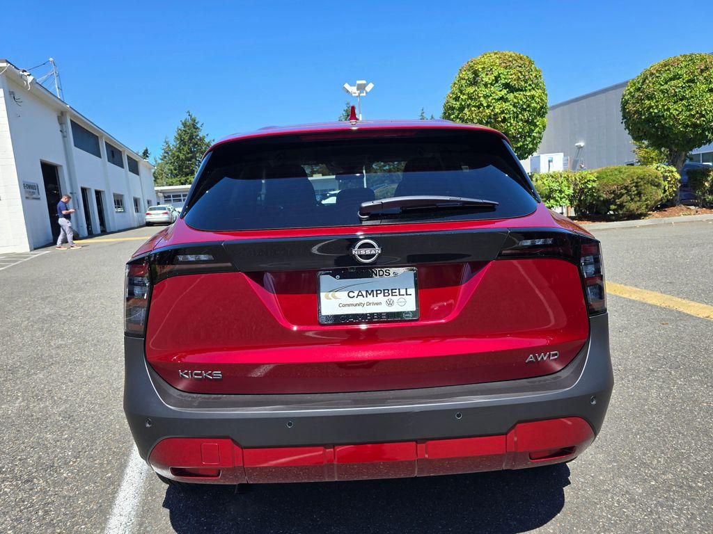 new 2025 Nissan Kicks car, priced at $25,541