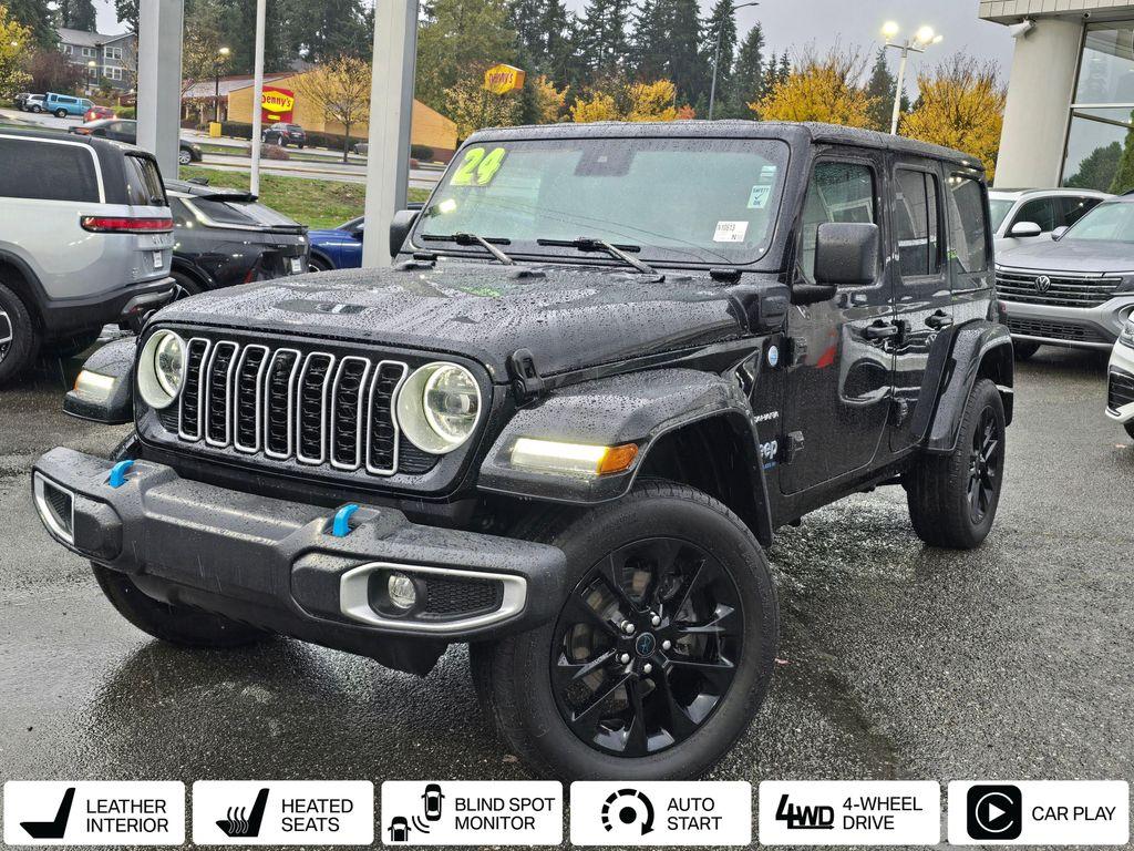 used 2024 Jeep Wrangler 4xe car, priced at $33,755