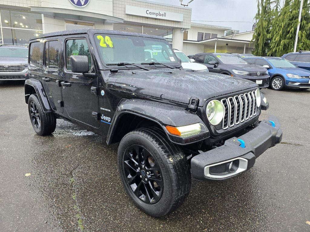 used 2024 Jeep Wrangler 4xe car, priced at $33,755