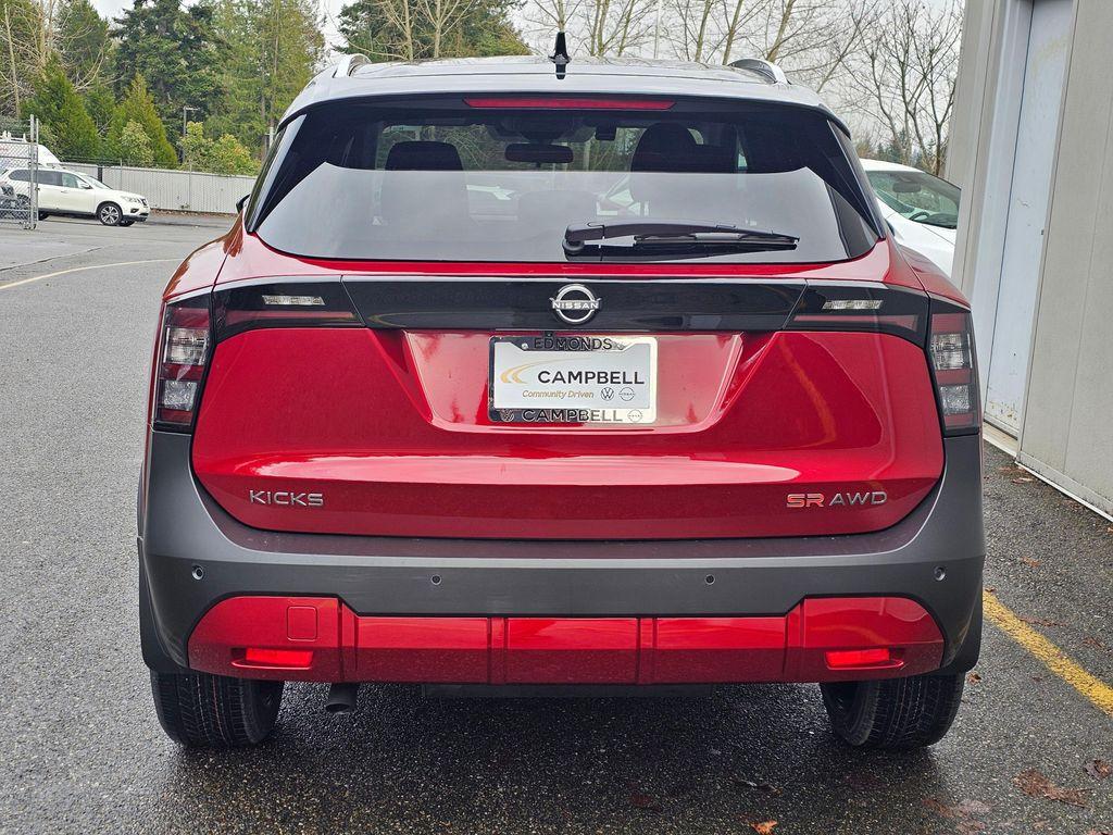 new 2025 Nissan Kicks car, priced at $29,522