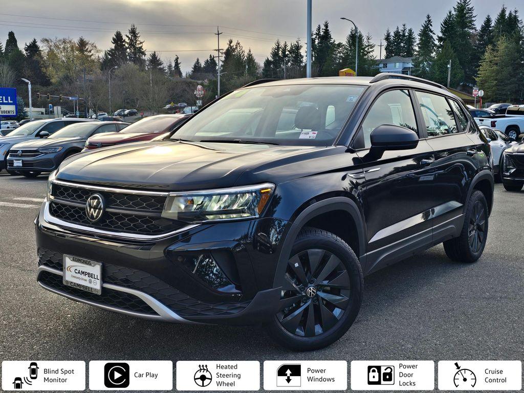 used 2024 Volkswagen Taos car, priced at $19,950