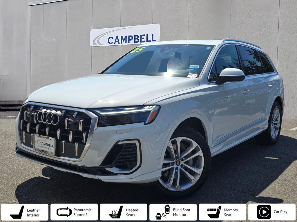 used 2025 Audi Q7 car, priced at $55,455