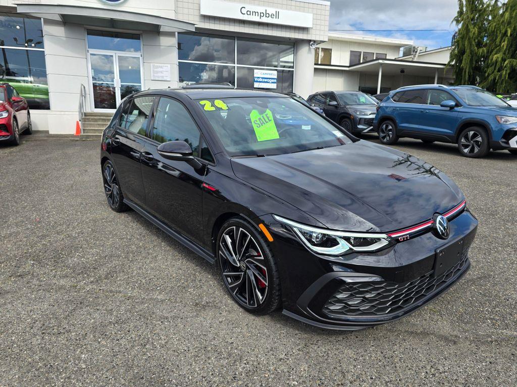 used 2024 Volkswagen Golf GTI car, priced at $34,955