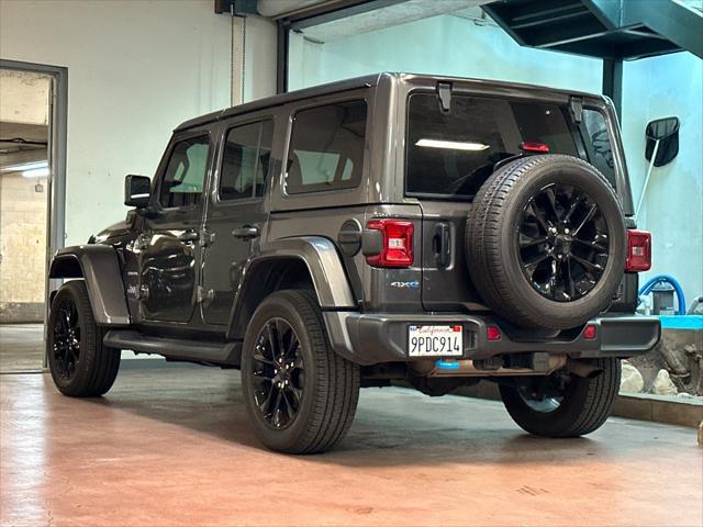 used 2022 Jeep Wrangler Unlimited 4xe car, priced at $38,995