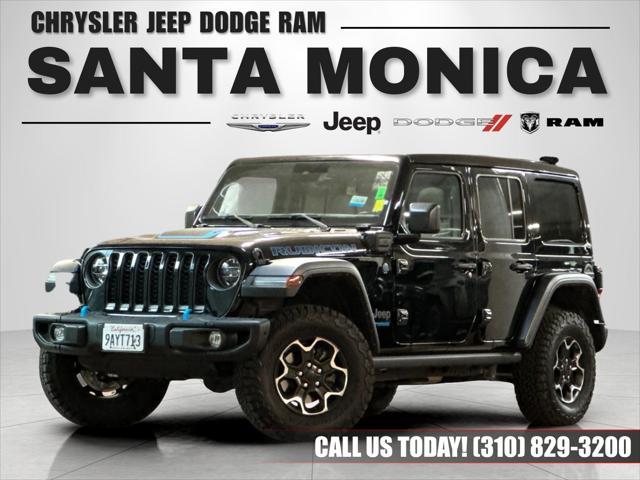 used 2022 Jeep Wrangler Unlimited 4xe car, priced at $38,995