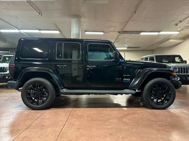 used 2022 Jeep Wrangler Unlimited 4xe car, priced at $34,995
