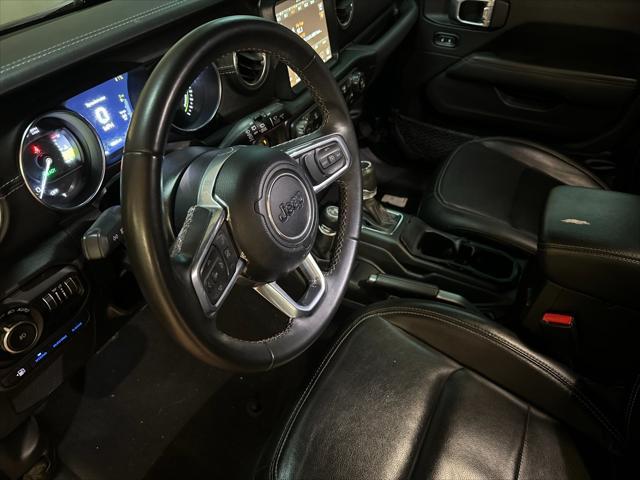 used 2022 Jeep Wrangler Unlimited 4xe car, priced at $34,995