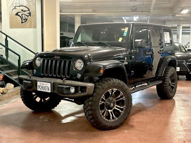 used 2016 Jeep Wrangler Unlimited car, priced at $29,995