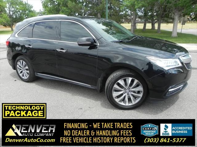 used 2014 Acura MDX car, priced at $14,975