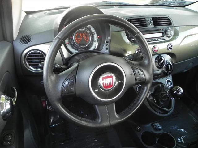 used 2015 FIAT 500 car, priced at $6,475