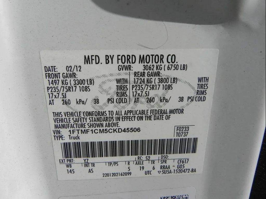 used 2012 Ford F-150 car, priced at $14,975