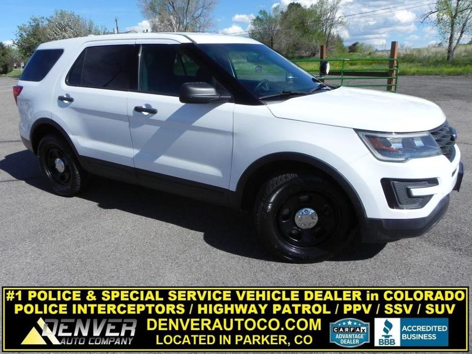 used 2017 Ford Utility Police Interceptor car, priced at $14,975