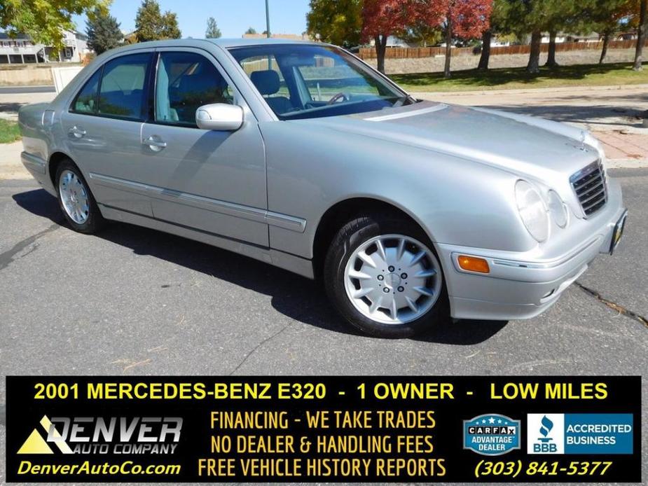 used 2001 Mercedes-Benz E-Class car, priced at $7,975