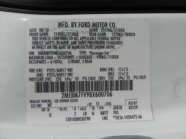 used 2011 Mercury Grand Marquis car, priced at $10,975